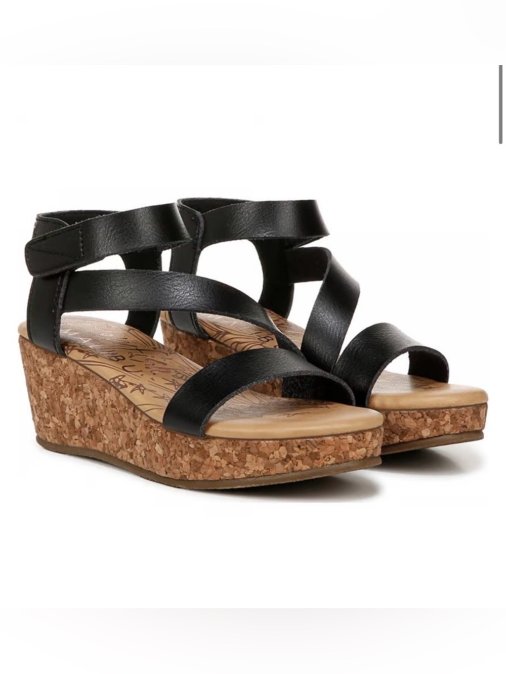 NEW Blowfish Cork Wedge Women's Sz 9